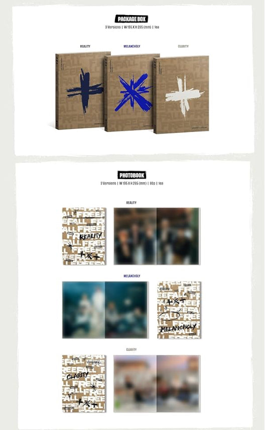 K-pop Tomorrow X Together (TXT) - The Name Chapter : Freefall - MELANCHOLY Ver. Album