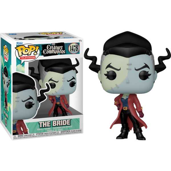 Funko Pop! DC Creature Commandos : The Bride 1478 + Pop Protector