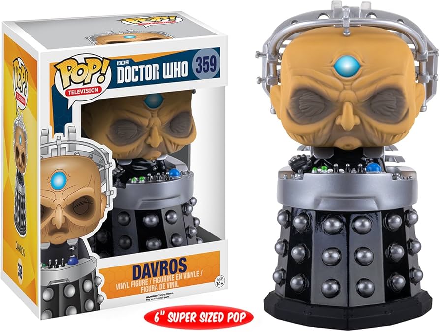 Funko Pop! Doctor Who : Davros 359 6-Inch Figure (VAULTED)