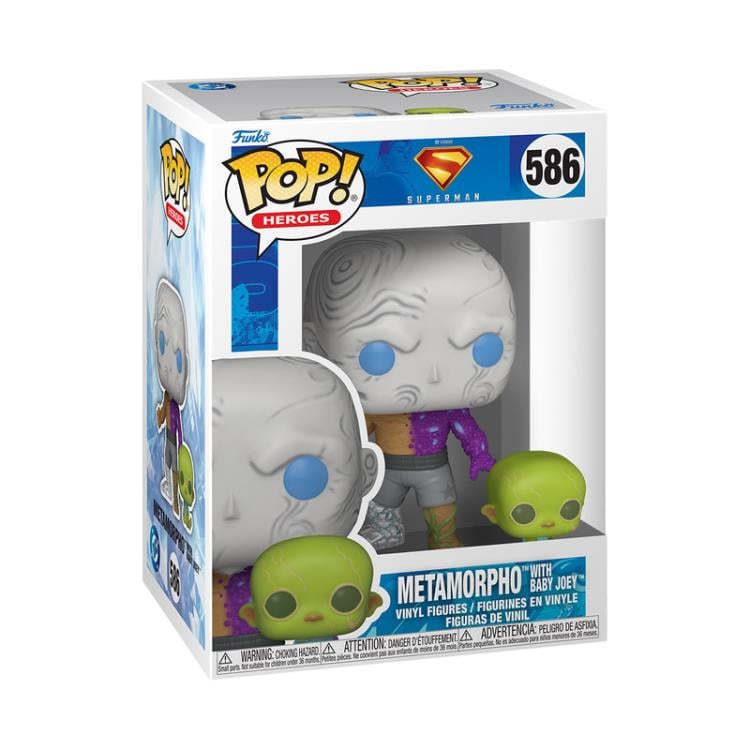 Funko Pop! Superman Metamorpho with Baby Joey 586 + Pop Protector