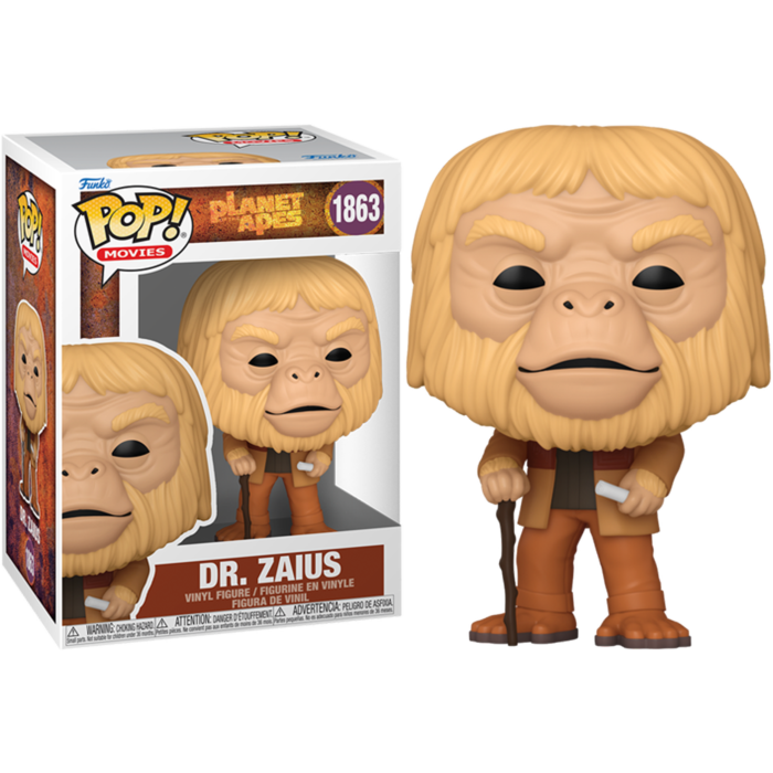Funko Pop! Planet of the Apes : Dr. Zaius 1863 + Pop Protector