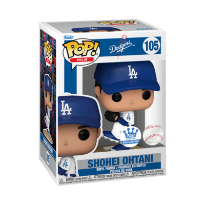 Funko Pop! MLB Dodgers - Shohei Ohtani 105 Funko Shop Exclusive Figure + Pop Protector