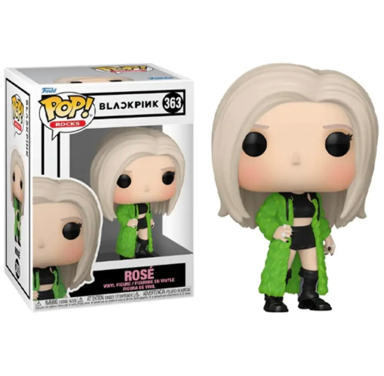 Funko Pop! K-Pop BlackPink Shut Down Rosé 363 + Free Protector