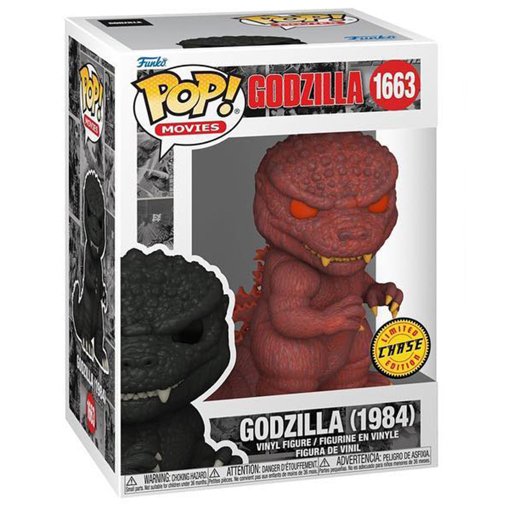 Funko Pop! Godzilla (1984) CHASE 1663 + Free Protector
