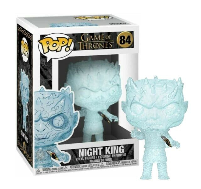 Funko Pop! Game of Thrones Night King (Crystal) 84 + Free Protector (VAULTED)