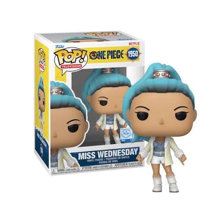 Funko Pop! One Piece - Miss Wednesday 1950 Funko Special Edition Figure + Pop Protector