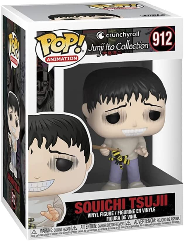 Funko Pop! Junji Ito Collection : Souichi Tsujii 912 Figure + Pop Protector