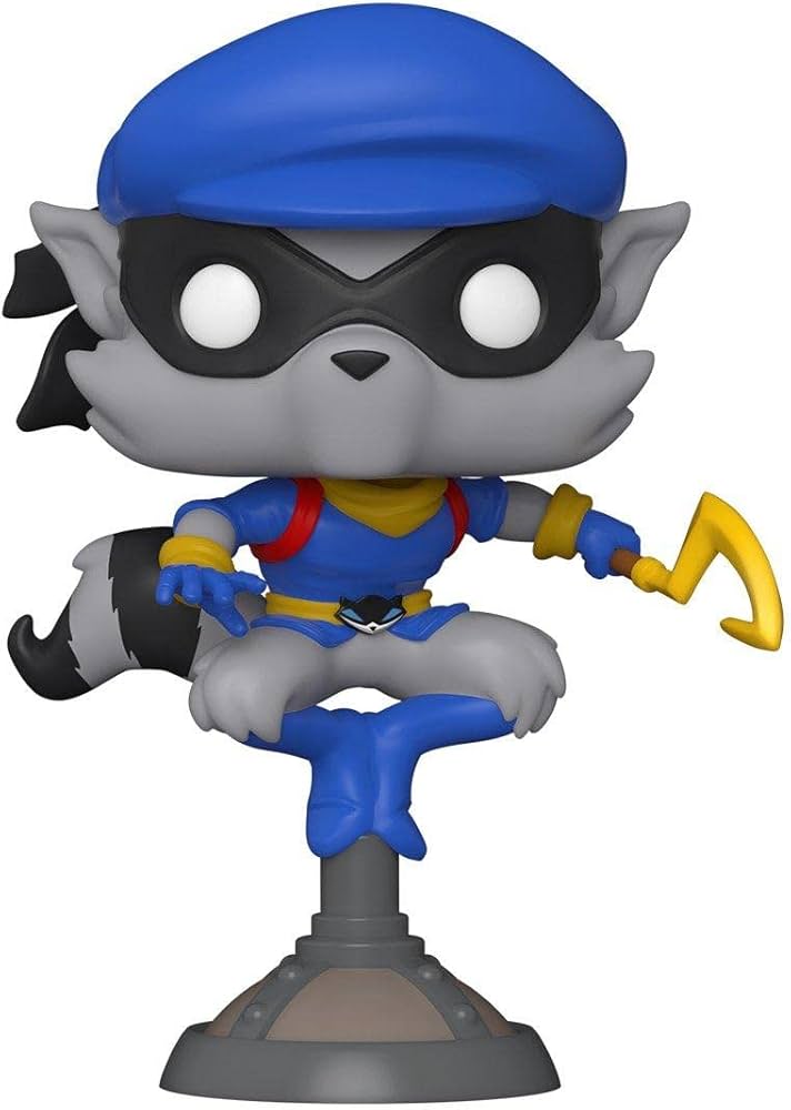 Funko Pop! PlayStation Sly Cooper 783 EB Exclusive + Pop Protector
