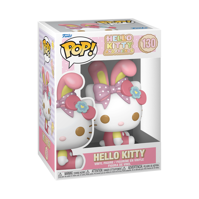 Funko Pop! Sanrio Hello Kitty and Friends - Hello Kitty 130 Figure + Pop Protector