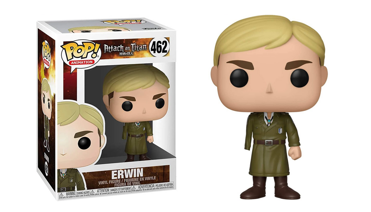 Funko Pop! Attack on Titan - Erwin 462 + Free Protector