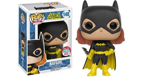 Funko Pop! Batgirl 148 Funko 2016 New York Comic Con Exclusive + Pop Protector