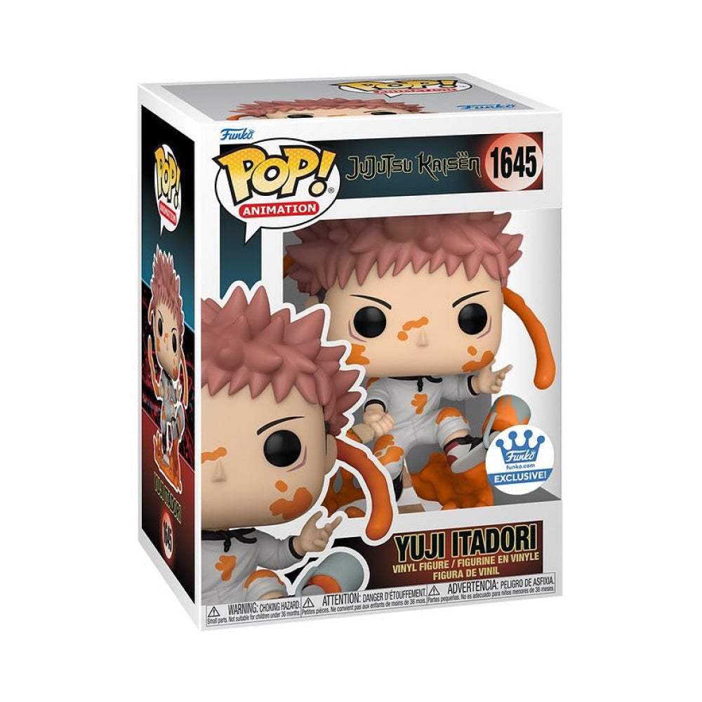 Funko Pop! Jujutsu Kaisen - Yuji Itadori 1645 Funko Shop Exclusive + Free Protector