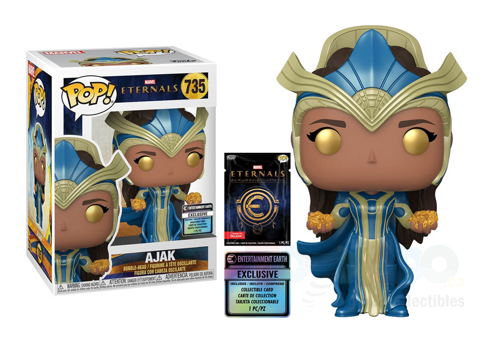 Funko Pop! Marvel Eternals - Ajak 735 EE Exclusive + Free Protector