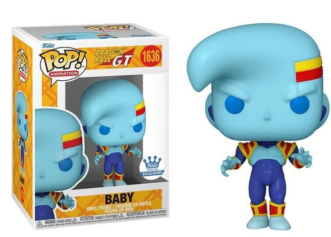 Funko Pop! Dragon Ball GT - Baby 1636 Funko Shop Exclusive + Free Protector