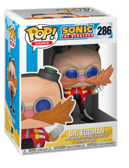 Funko Pop! Sonic The Hedgehog - Dr. Egan 286 Figure + Pop Protector (VAULTED)