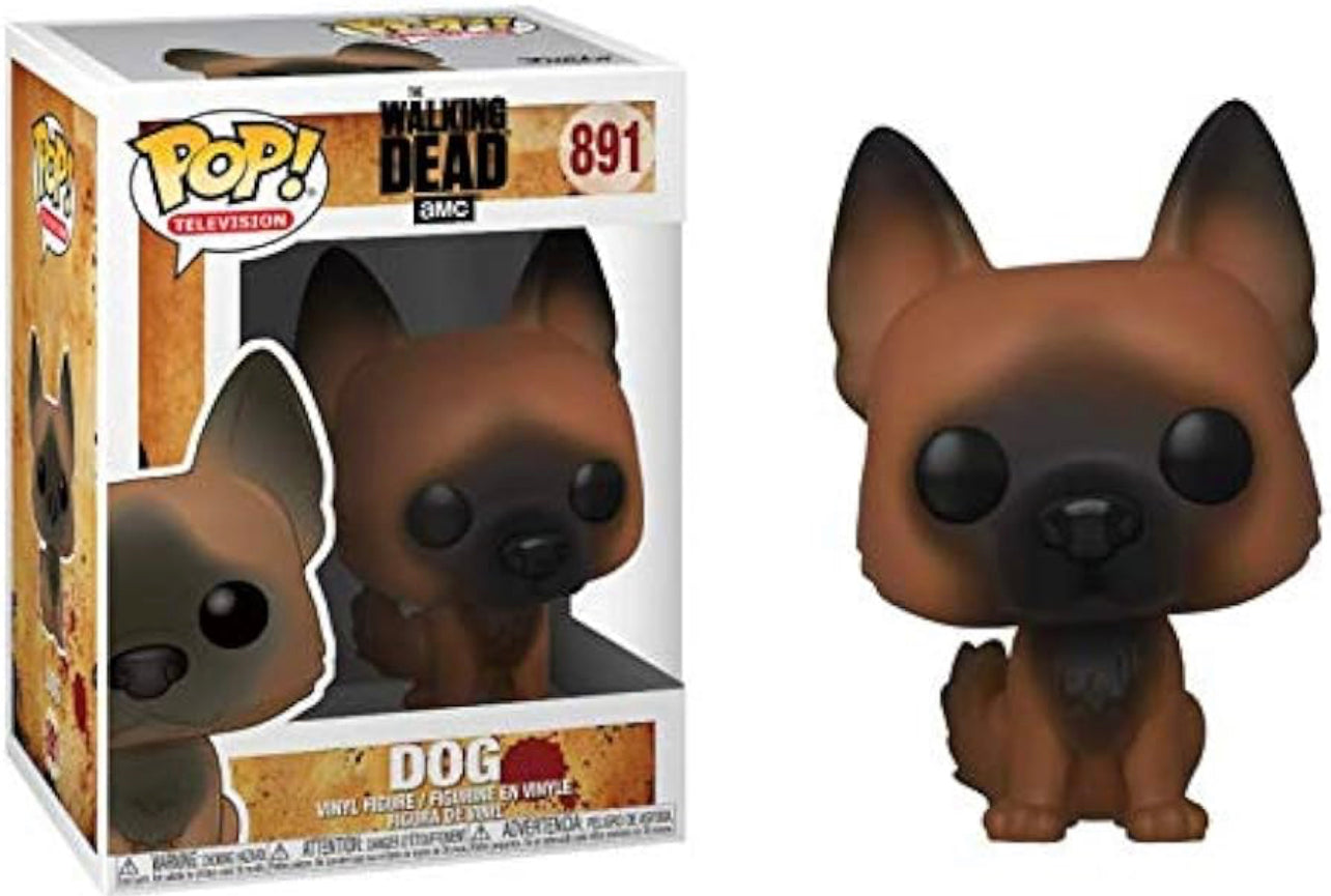 Funko Pop! The Walking Dead - Dog 891 + Free Protector (VAULTED)