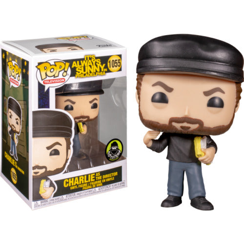 Funko Pop! It’s Always Sunny In Philadelphia - Charlie as The Director 1055 Popcultcha Exclusive + Free Protector (VAULTED)