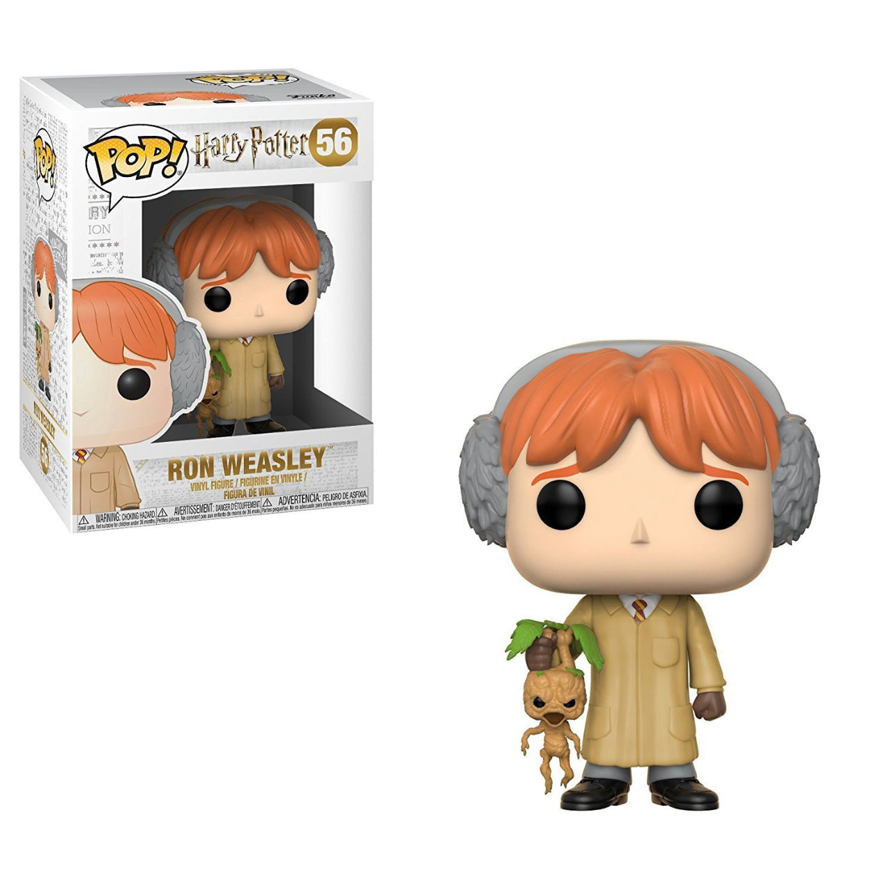 Funko Pop! Harry Potter Ron Weasley 56 + Free Protector