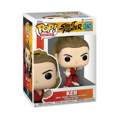 Funko Pop! Street Fighter - Ken 2097 Figure + Pop Protector