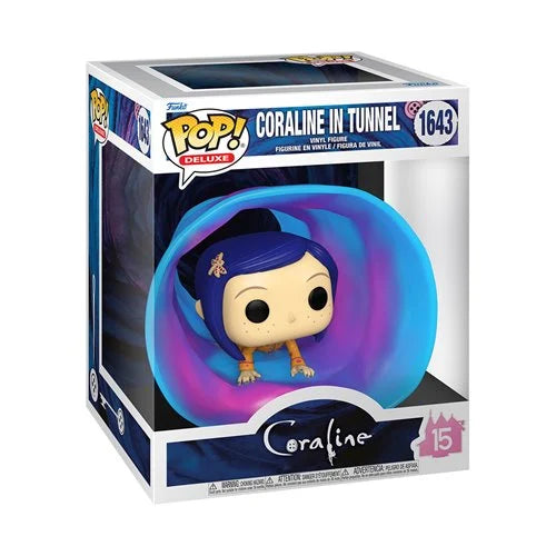 Coraline 15th Anniversary Coraline in Tunnel Deluxe Funko Pop