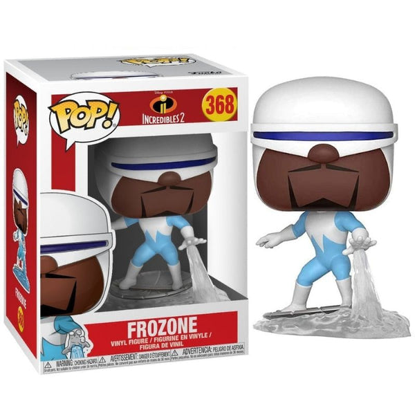 Funko Pop! Disney Pixar Incredibles 2 Frozone 368 (VAULTED) + Free Protector