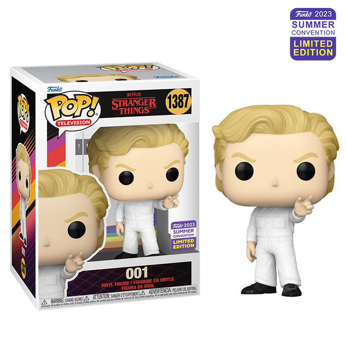 Funko Pop! Netflix Stranger Things 001 1387 Funko 2023 Summer Convention Exclusive + Free Protector