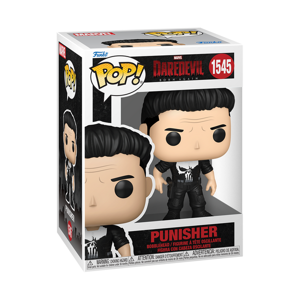 Funko Pop! Marvel Daredevil Born Again : Punisher 1545 Figure + Pop Protector