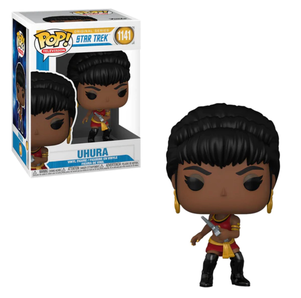 Funko Pop! Original Series Star Trek Uhura 11417 + Free Protector