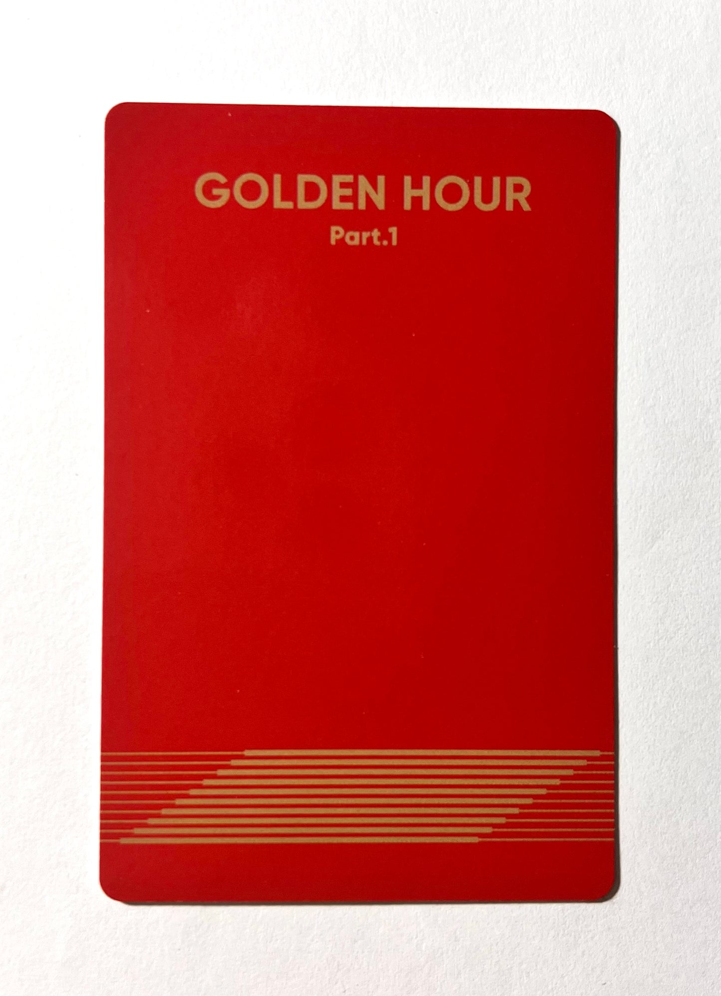 K-pop Ateez Golden Hour Part. 1 Poccaalbum Ver. PARK SEONGHWA Official Photocard
