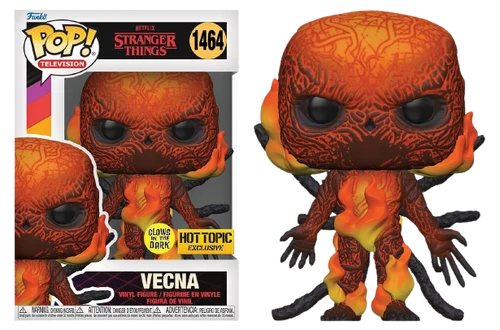 Funko Pop! Netflix Stranger Things Vecna 1464 Glows in the Dark