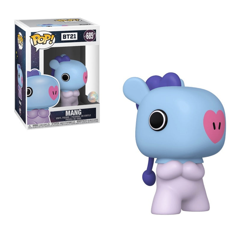 Funko Pop! K-pop Line Friends BTS BT21 Mang 685 (VAULTED) + Pop Protector