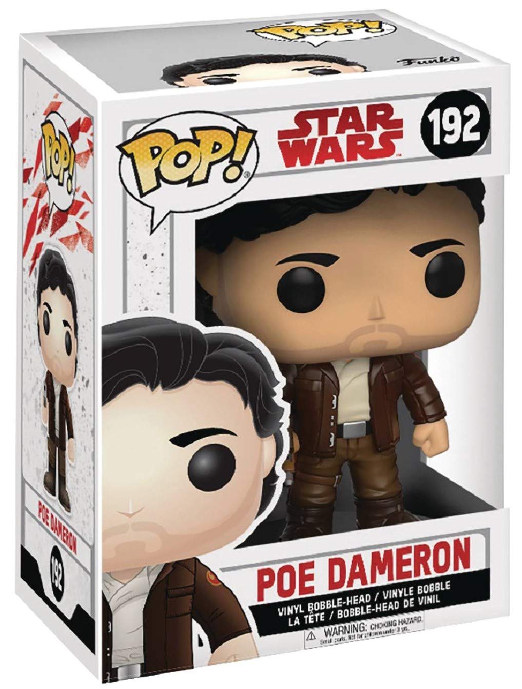 Funko Pop! Star Wars : Poe Dameron 192 (VAULTED) + Pop Protector