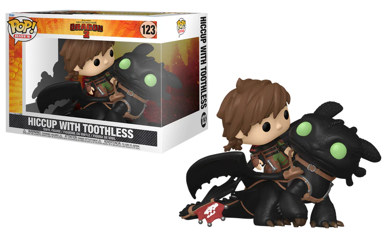 Funko Pop! Rides: DreamWorks How To Train Your Dragon 2 - Hiccup with Toothless 123