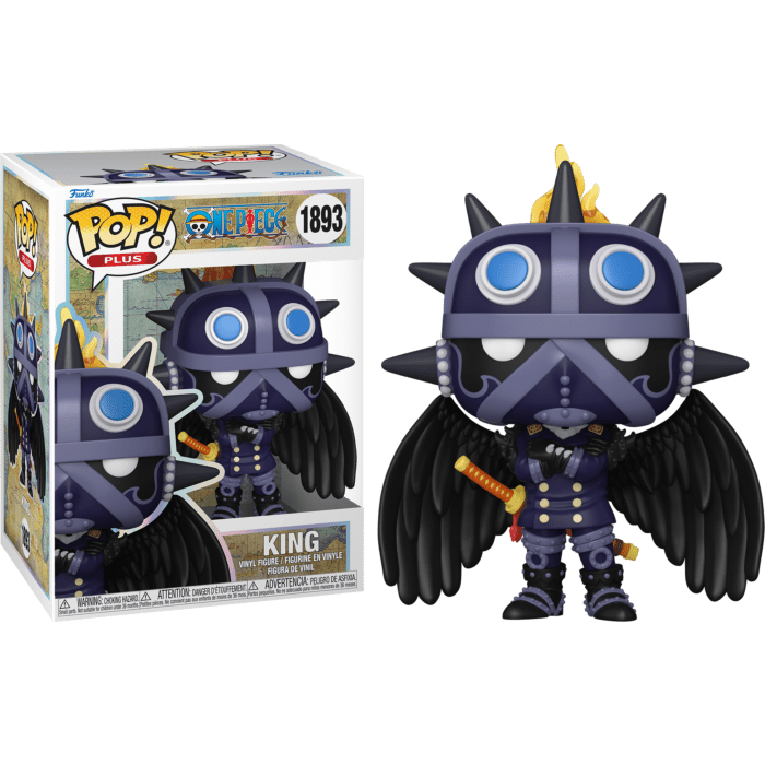Funko Pop Plus! One Piece - King 1893 + Pop Protector