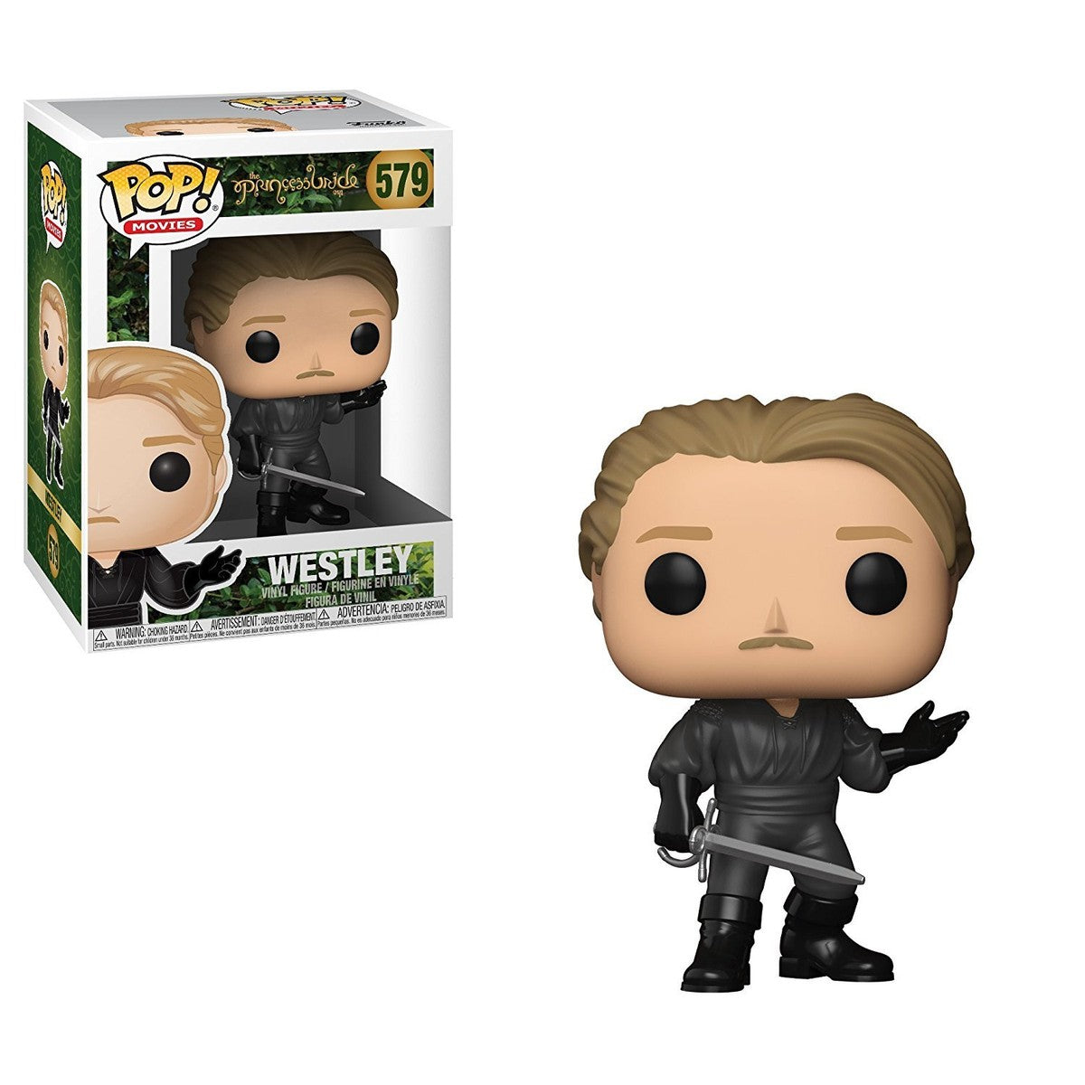 Funko Pop! The Princess Bride : Westley 579 (VAULTED) + Pop Protector
