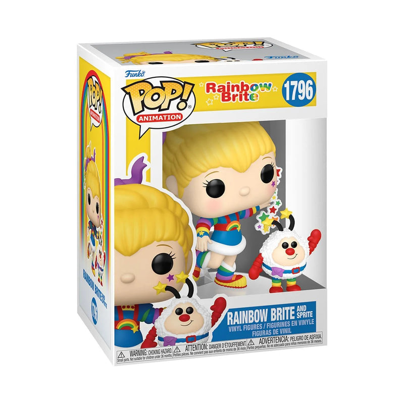 Funko Pop! Rainbow Brite and Sprite 1796 + Pop Protector