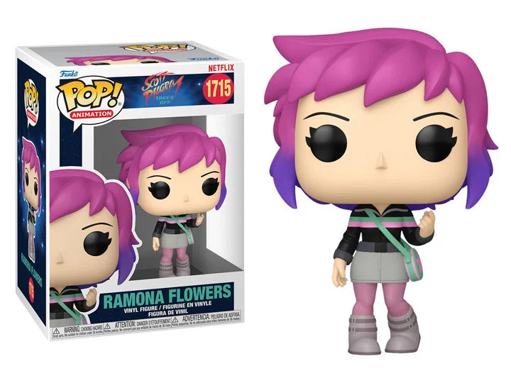 Funko Pop! Netflix Scott Pilgrim Tajes Off - Ramona Flowers 1715 + Free Protector