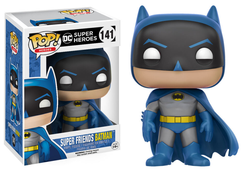 Funko Pop! DC Super Heroes : Super Friends Batman 141 + Pop Protector