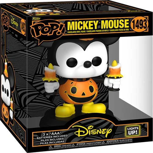 Funko Pop! Lights Up! Disney Mickey Mouse 1493 6-Inch Figure + Free Protector