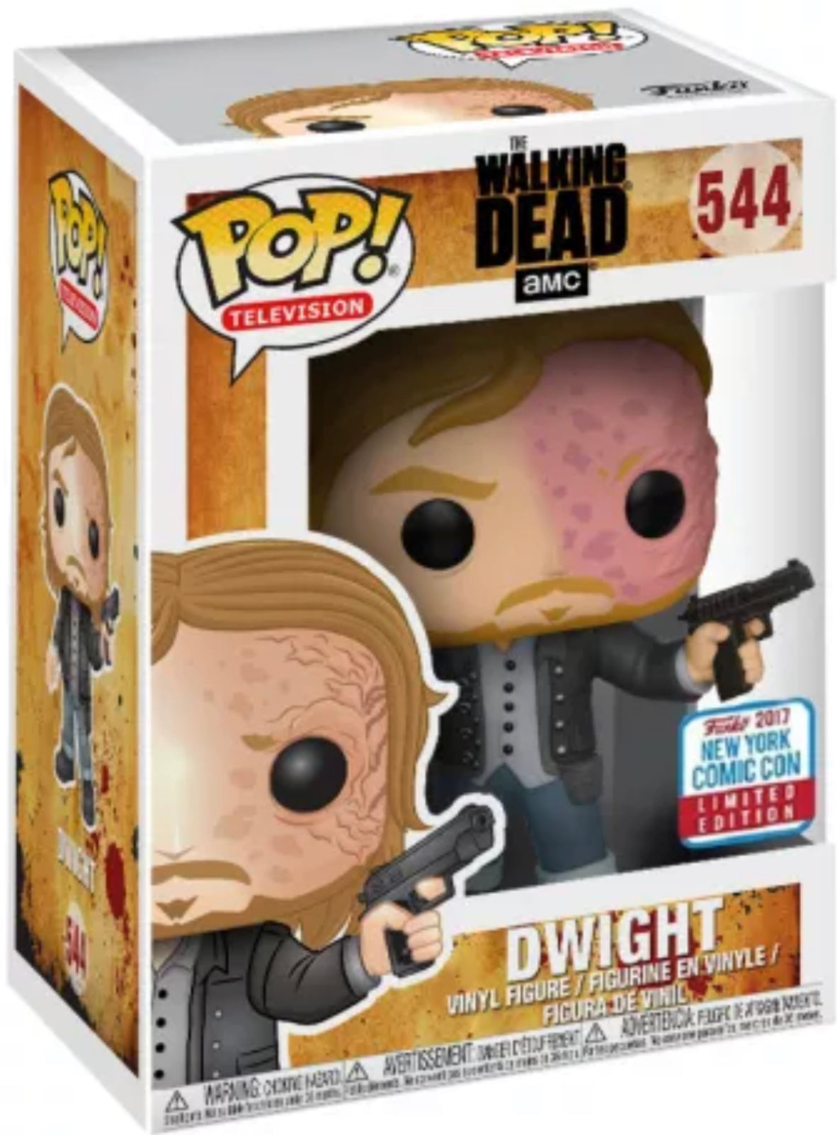 Funko Pop! The Walking Dead - Dwight 544 Funko 2027 Fall Convention Exclusive + Free Protector (VAULTED)