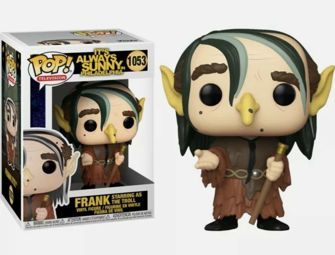 Funko Pop! It’s Always Sunny In Philadelphia: Frank Starring as the Troll 1053 (VAULTED) + Pop Protector