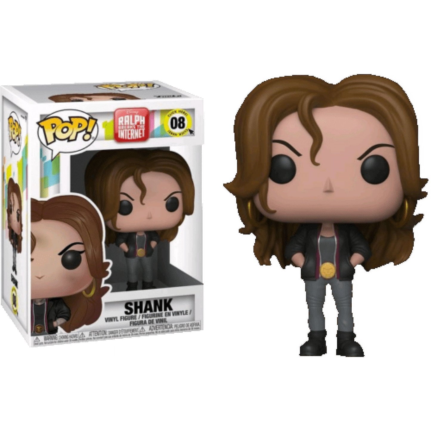 Funko Pop! Disney Ralph Breaks The Internet Shank 08 + Free Protector