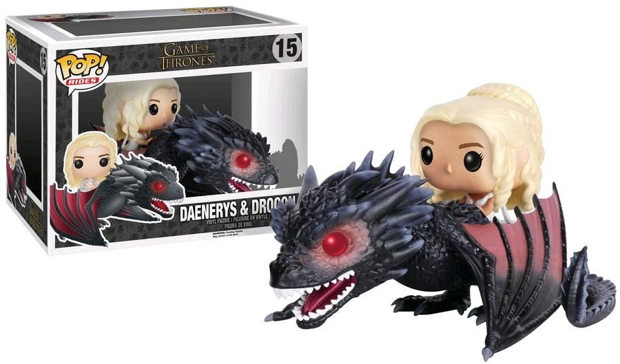 Funko Pop! Game of Thrones - Daenerys & Drogon 15 Rides Figure