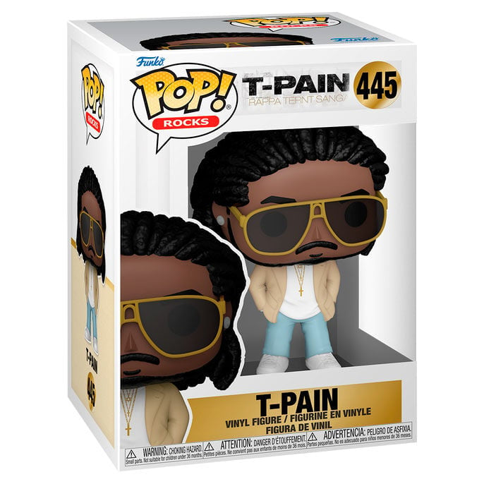 Funko Pop! Rocks - T-Pain 445 + Pop Protector