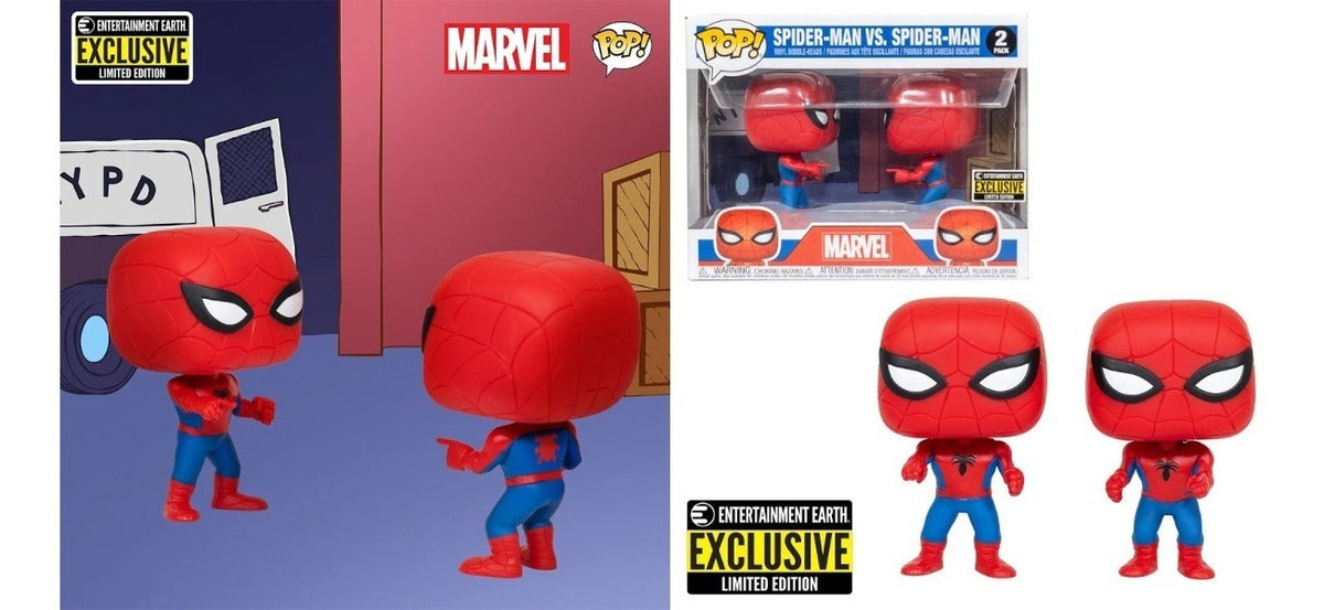 Funko Pop! Marvel - Spider-man Vs Spider-Man 2 pack EE Exclusive
