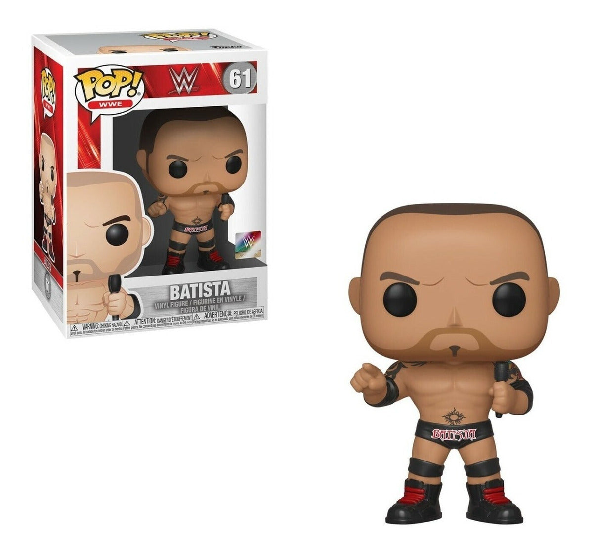 Funko POP! WWE - Dave Batista #61 + PROTECTOR! (VAULTED)
