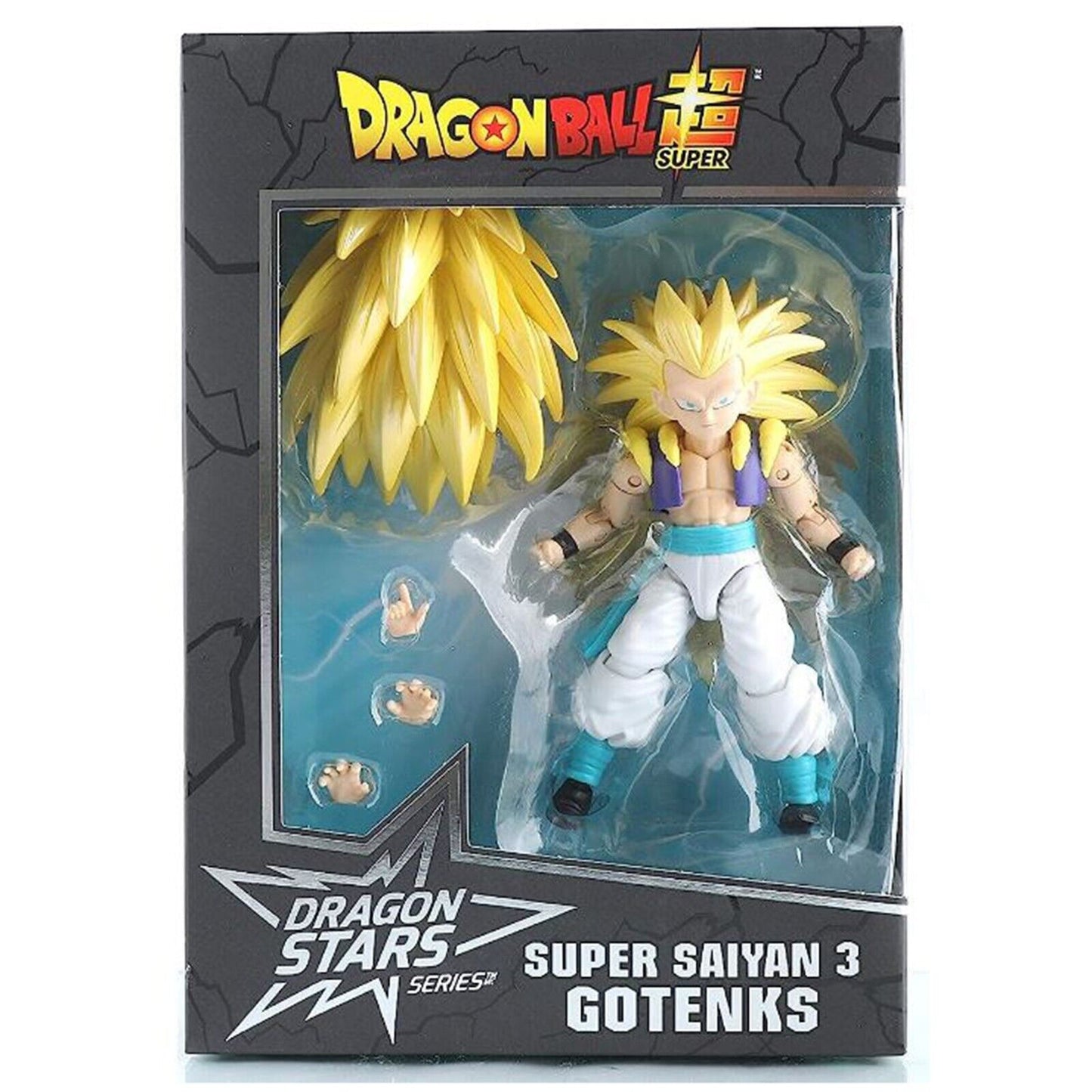 Dragon Ball Super Dragon Stars SSJ3 Super Saiyan 3 Gotenks Action Figure