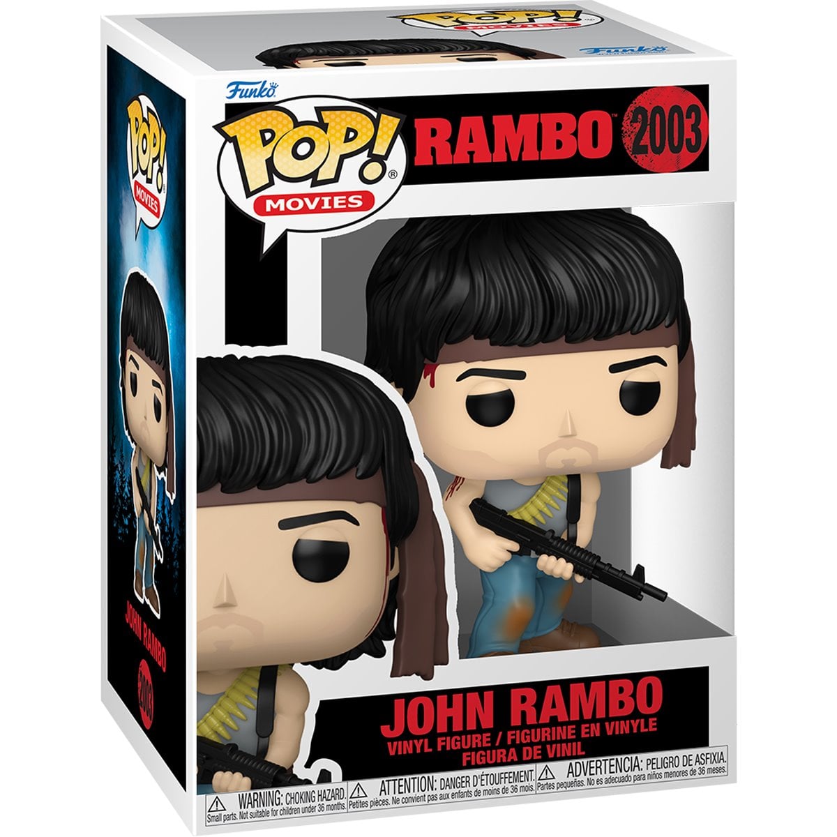 Funko Pop! Rambo - John Rambo 2003 Figure + Pop Protector
