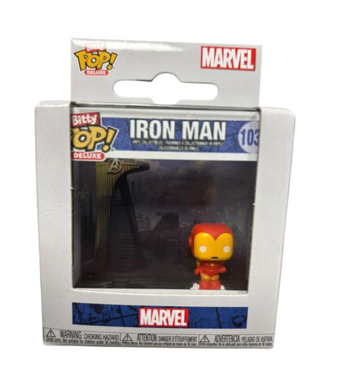 Funko Bitty Pop! Marvel Iron Man 1036 Deluxe Set