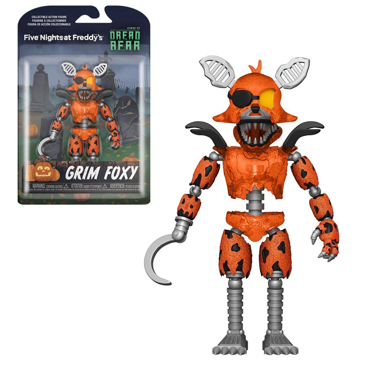 Funko: Five Nights at Freddy’s (FNAF) Curse of Dreadbear - Grimm Foxy Action Figure